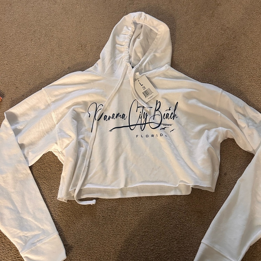 Cropped hoodie